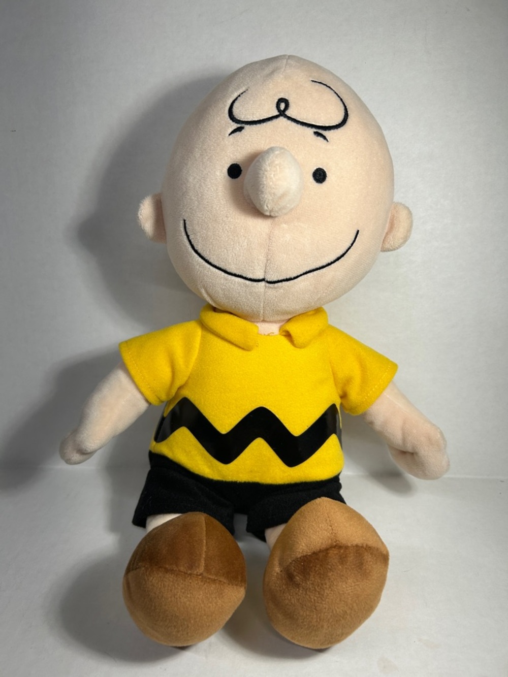 Kohl’s Cares Charlie Brown Plush Toy with Iconic Yellow Zigzag Shirt 2019